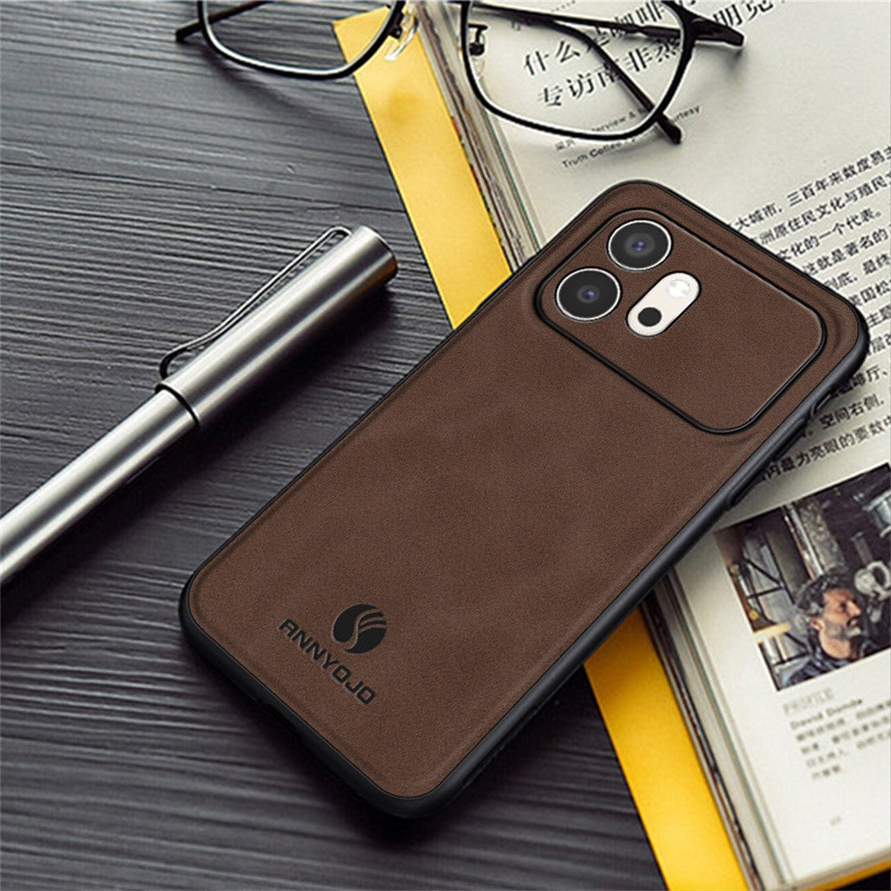 Honor 600 5G Handyhülle – Schutzhülle aus PU-Leder + PC + TPU, stoßfest