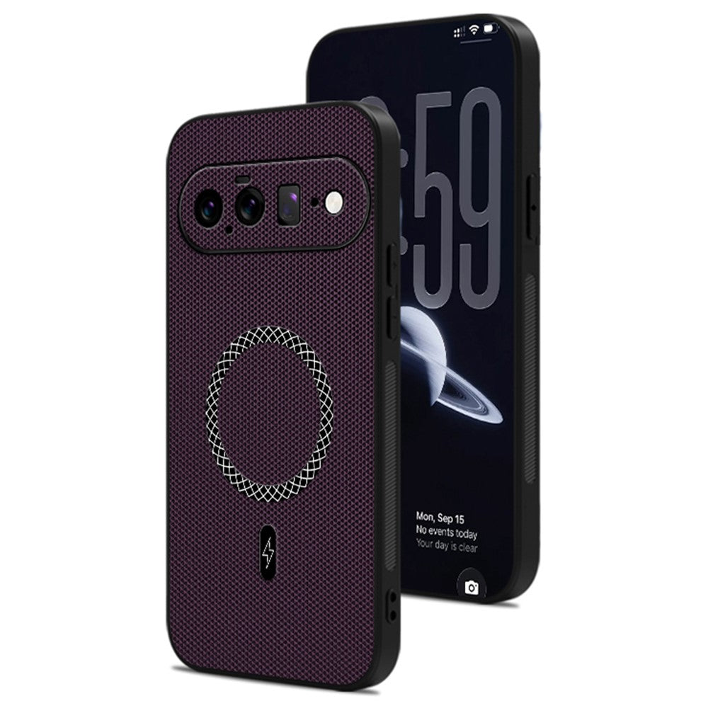 For Google Pixel 11 Case Triangle Texture PU Leather Shockproof Ultra Thin Cover