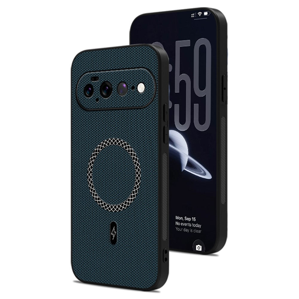 For Google Pixel 11 Pro XL Case Triangle Texture PU Leather Shockproof Ultra Thin Cover