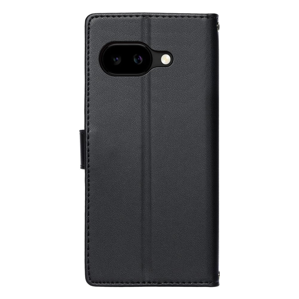 For Google Pixel 10a Case Embossed Totem Leather Flip Wallet Phone Cover with Wrist Strap