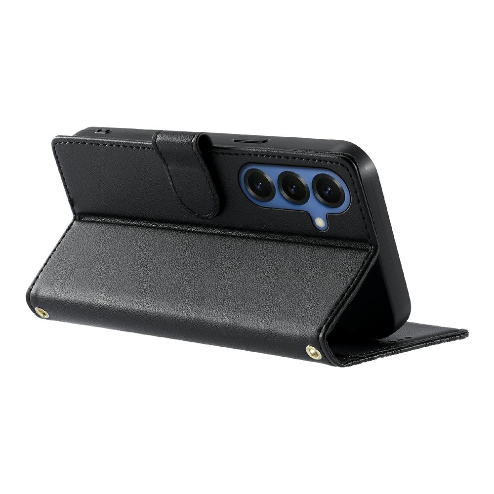 For Samsung Galaxy S26 Case Embossed Totem Leather Flip Wallet Phone Cover with Wrist Strap