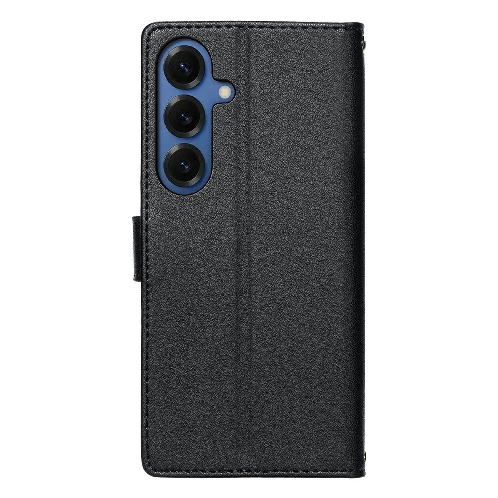 For Samsung Galaxy S26 Case Embossed Totem Leather Flip Wallet Phone Cover with Wrist Strap