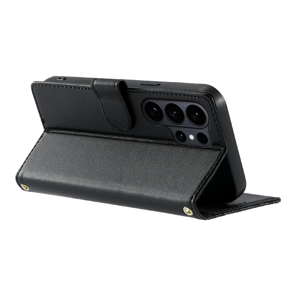 For Samsung Galaxy S26 Ultra Case Embossed Totem Leather Flip Wallet Phone Cover with Wrist Strap