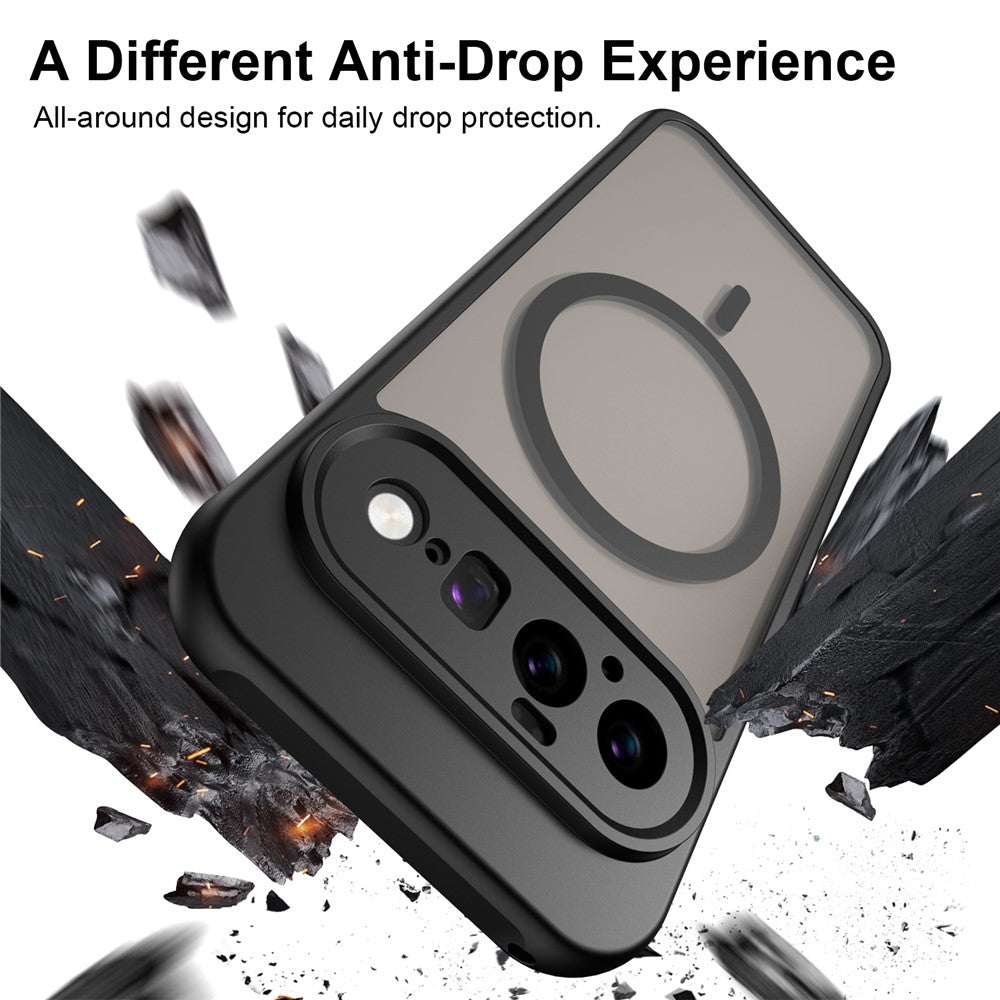 For Google Pixel 11 Magnetic Case Anti Drop Matte PC + TPU Phone Cover