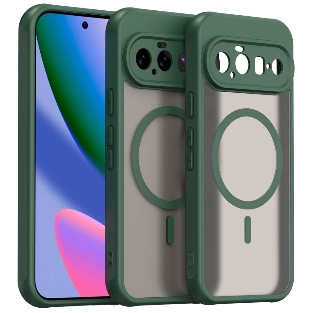 For Google Pixel 11 Magnetic Case Anti Drop Matte PC + TPU Phone Cover