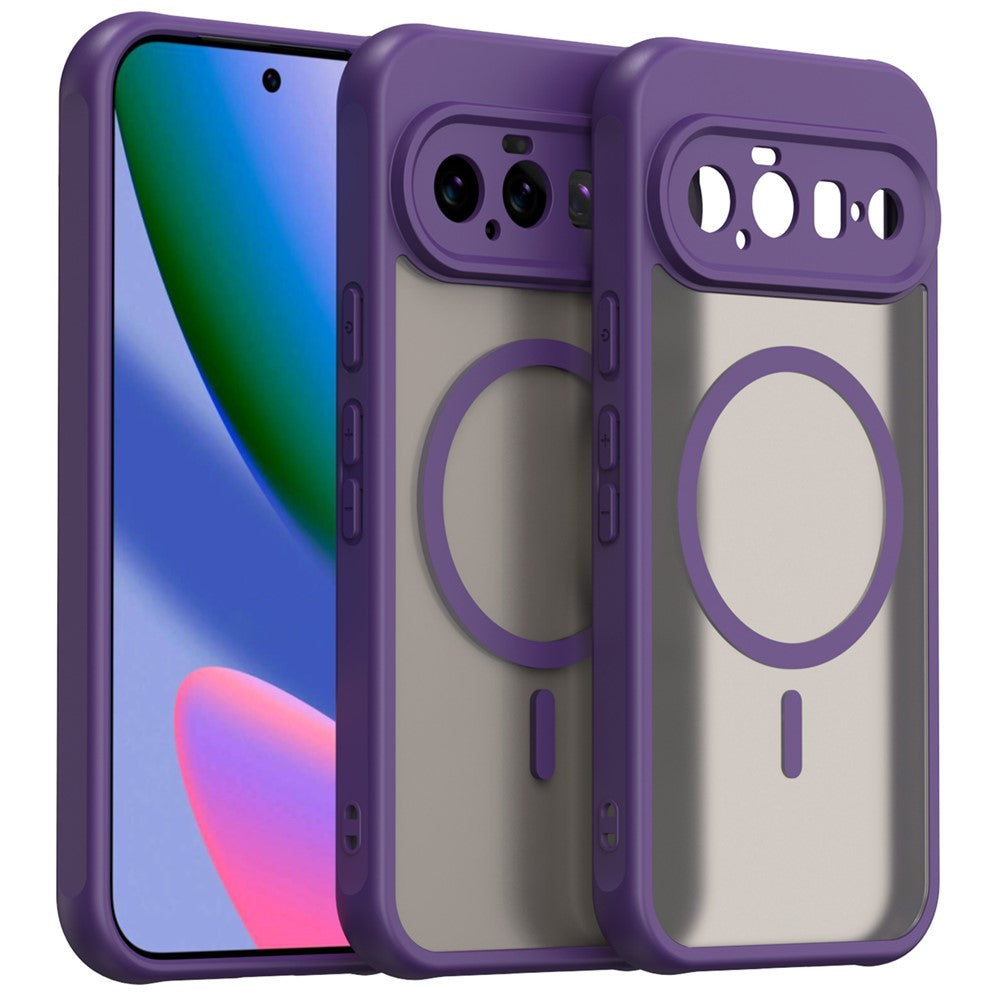 For Google Pixel 11 Magnetic Case Anti Drop Matte PC + TPU Phone Cover