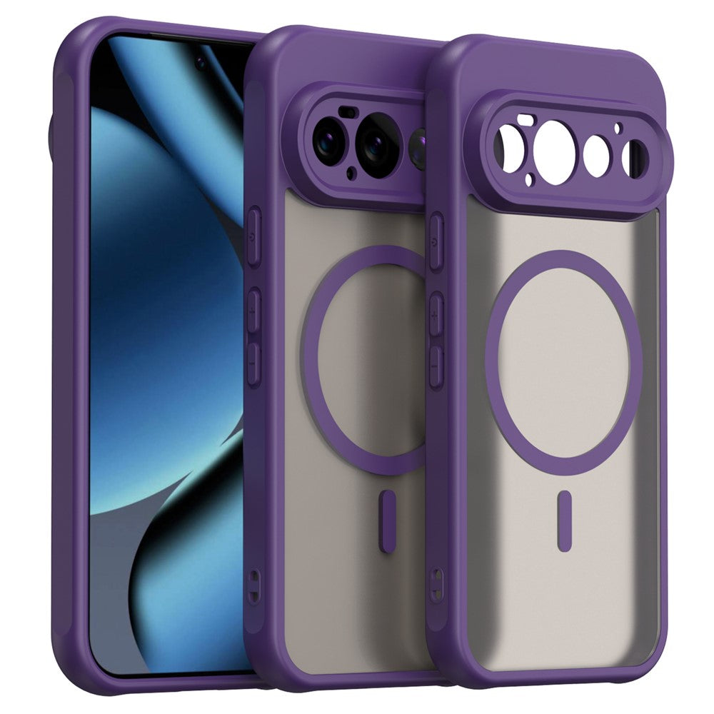 For Google Pixel 11 Pro Magnetic Case Anti Drop Matte PC + TPU Phone Cover