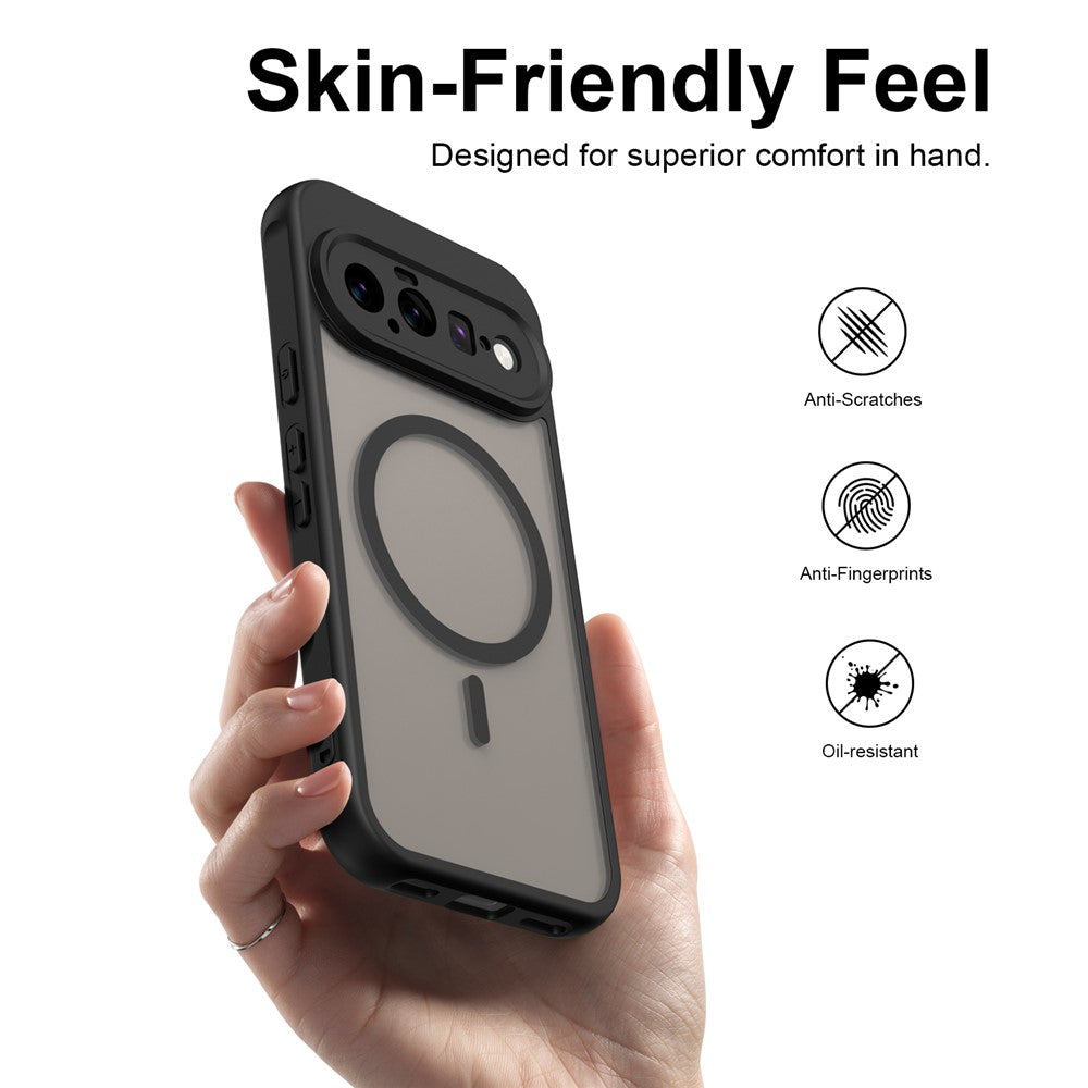 For Google Pixel 11 Pro XL Magnetic Case Anti Drop Matte PC + TPU Phone Cover