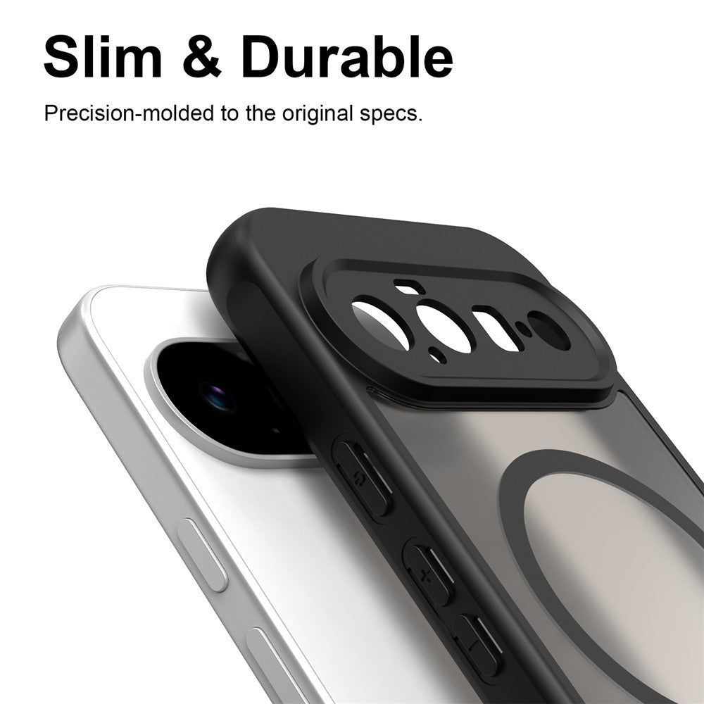 For Google Pixel 11 Pro XL Magnetic Case Anti Drop Matte PC + TPU Phone Cover