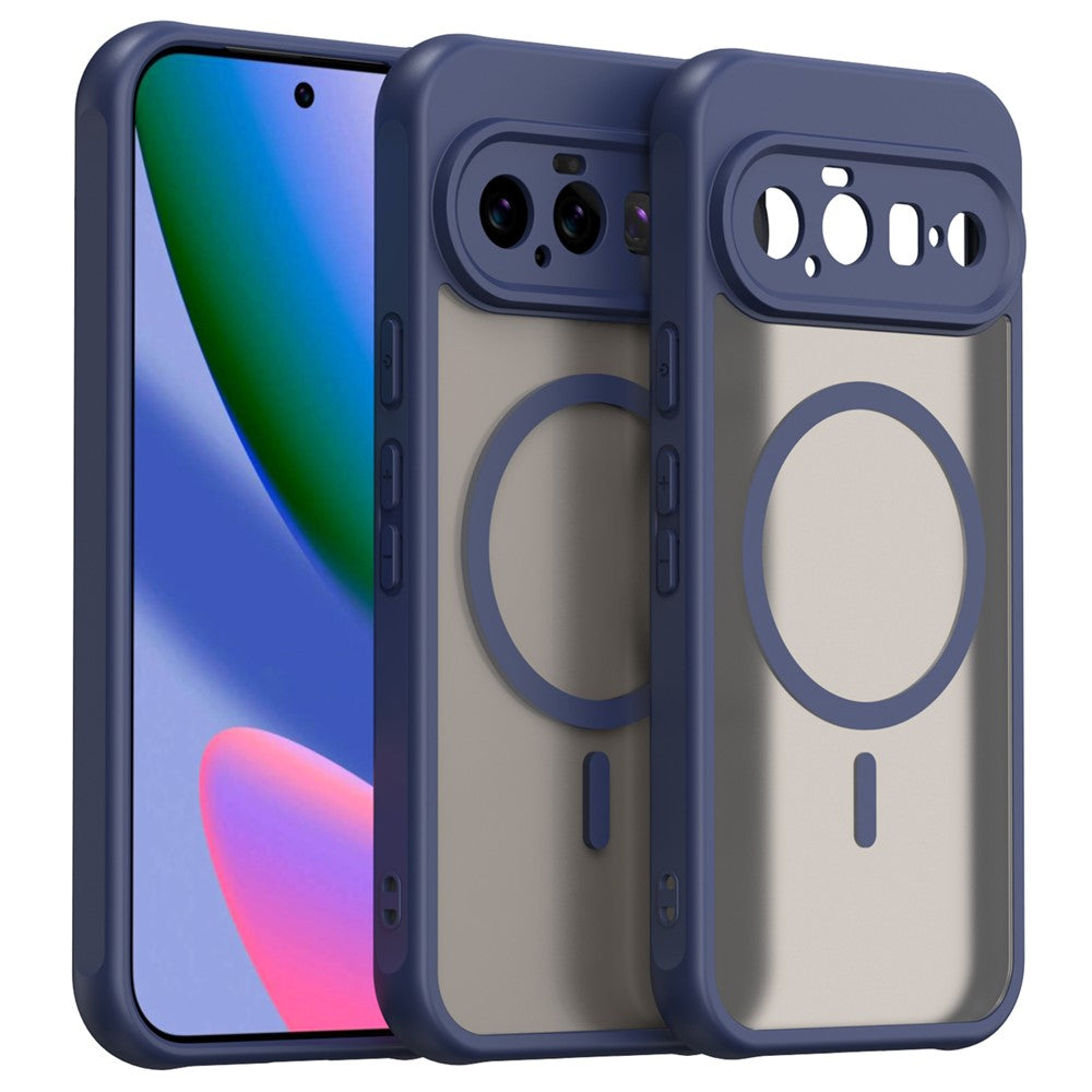 For Google Pixel 11 Pro XL Magnetic Case Anti Drop Matte PC + TPU Phone Cover