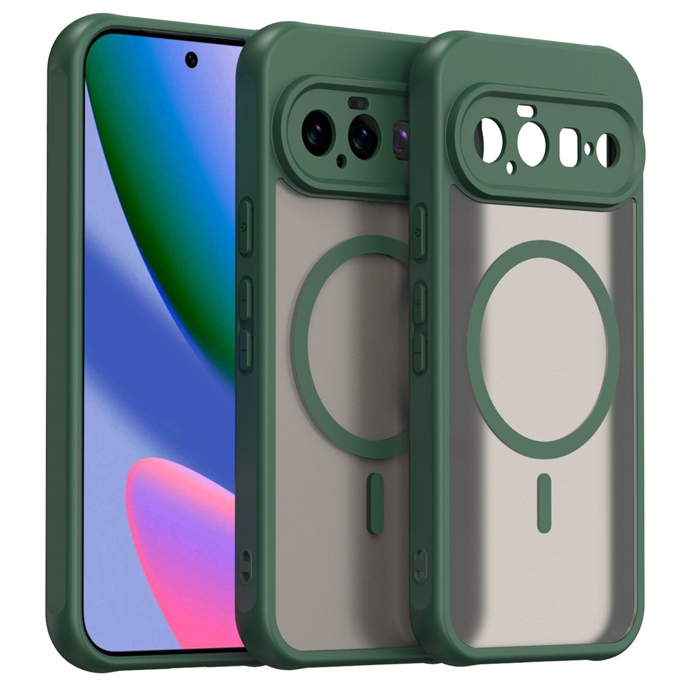 For Google Pixel 11 Pro XL Magnetic Case Anti Drop Matte PC + TPU Phone Cover