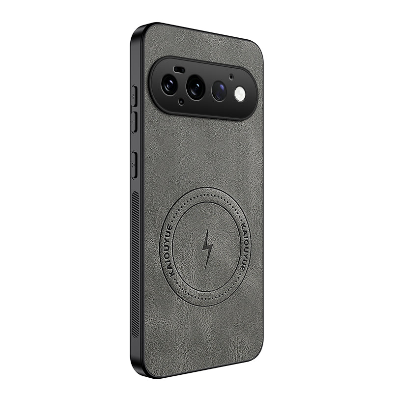 WANLONFENG for Google Pixel 11 Pro SD1 Series Magnetic Case Nappa Texture PC TPU Phone Cover