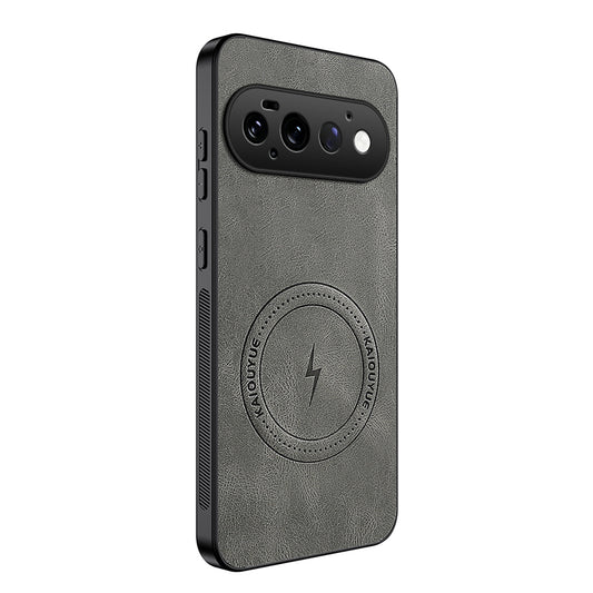 Google Pixel 11 Pro Handyhülle – WANLONFENG Magnetische der SD1-Serie mit Nappa-Textur, PC-TPU