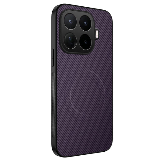 Xiaomi 17T Pro – Magnetische Handyhülle aus PC und TPU, in Carbonfaser-Optik