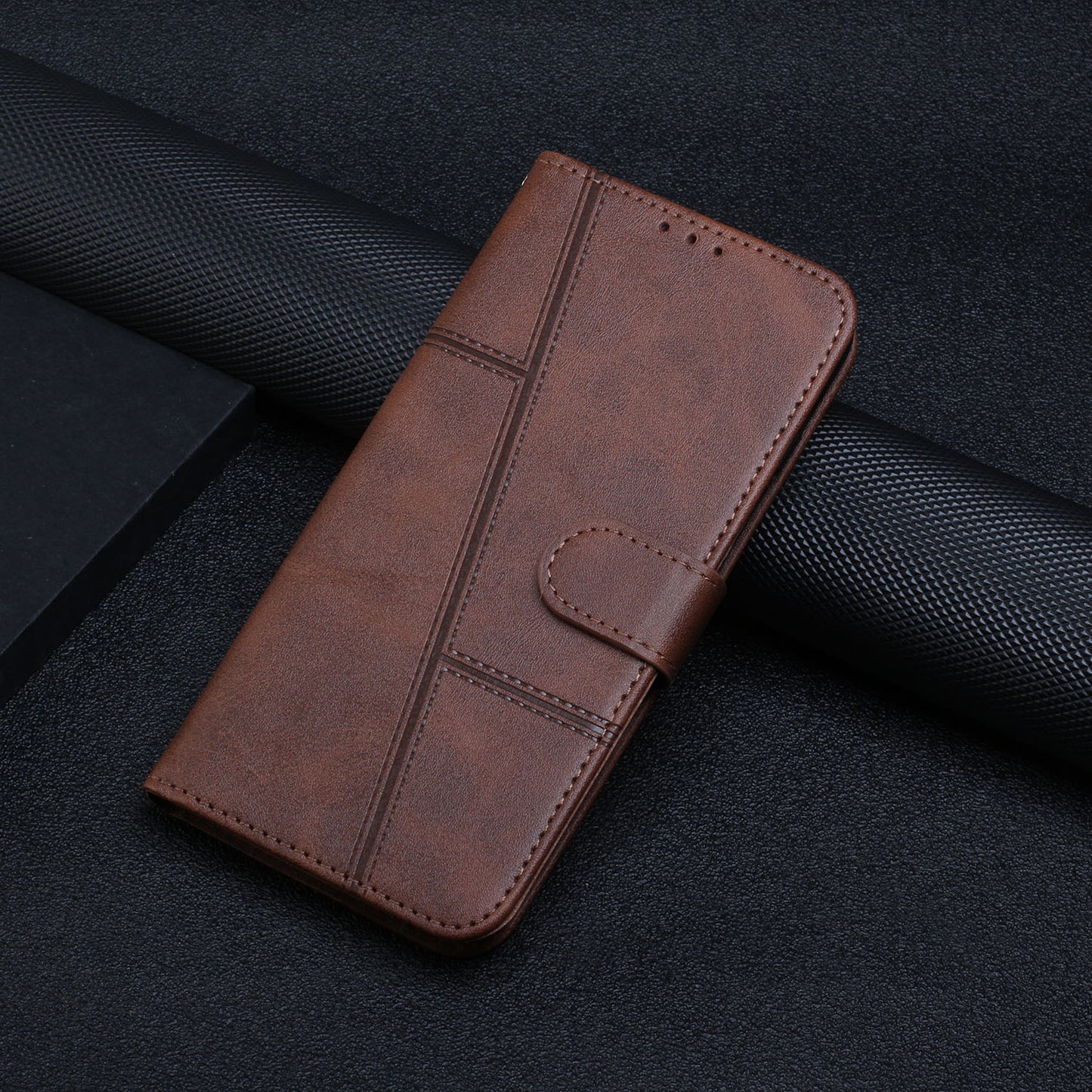 For Xiaomi 17T Leather Phone Case  Foldable Stand Wallet Flip Cover with Strap