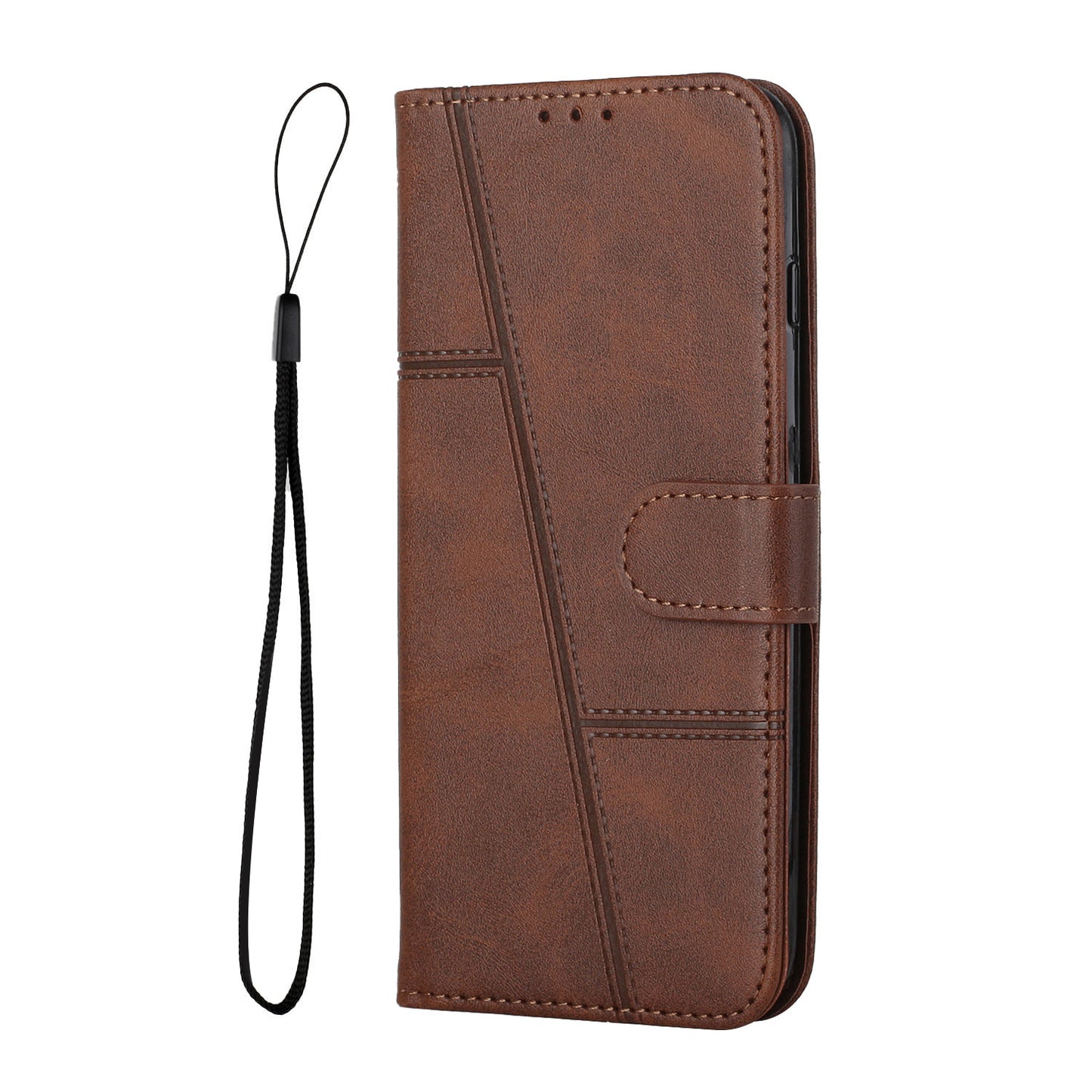 For Xiaomi 17T Leather Phone Case  Foldable Stand Wallet Flip Cover with Strap