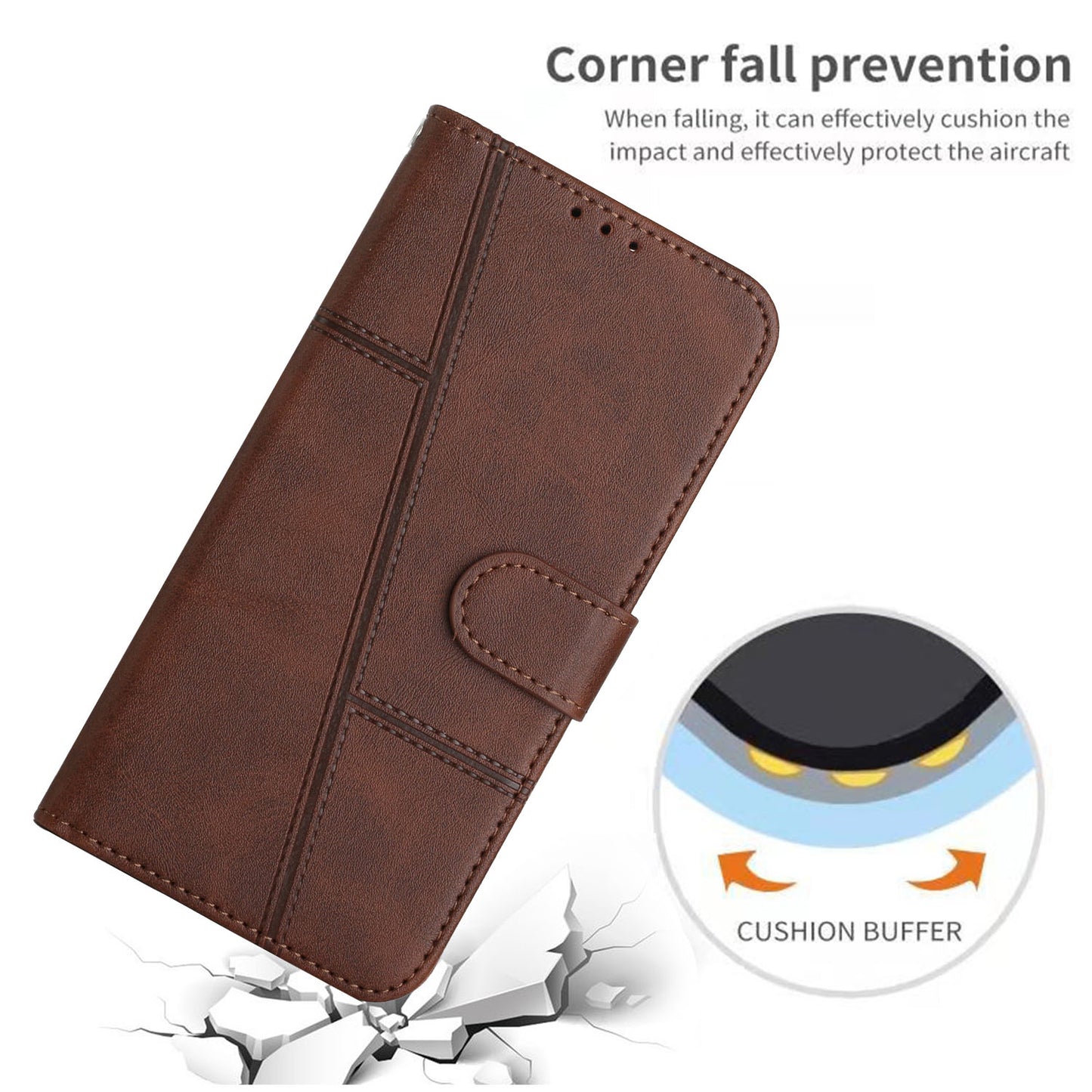 For Xiaomi 17T Leather Phone Case  Foldable Stand Wallet Flip Cover with Strap