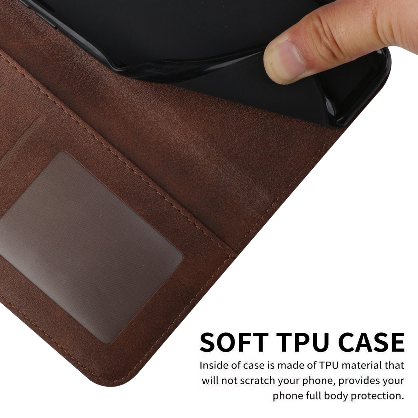 For Xiaomi 17T Leather Phone Case  Foldable Stand Wallet Flip Cover with Strap
