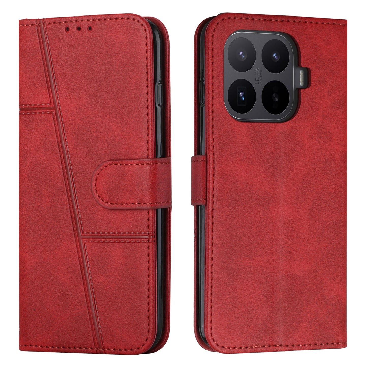 For Xiaomi 17T Leather Phone Case  Foldable Stand Wallet Flip Cover with Strap