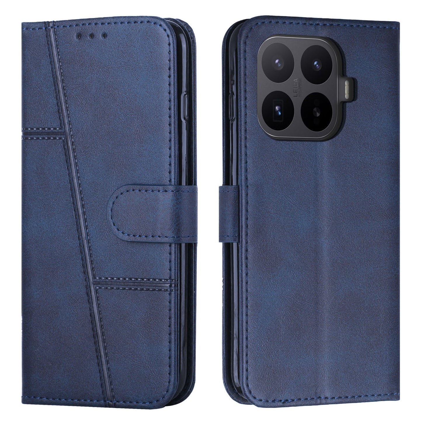 For Xiaomi 17T Leather Phone Case  Foldable Stand Wallet Flip Cover with Strap