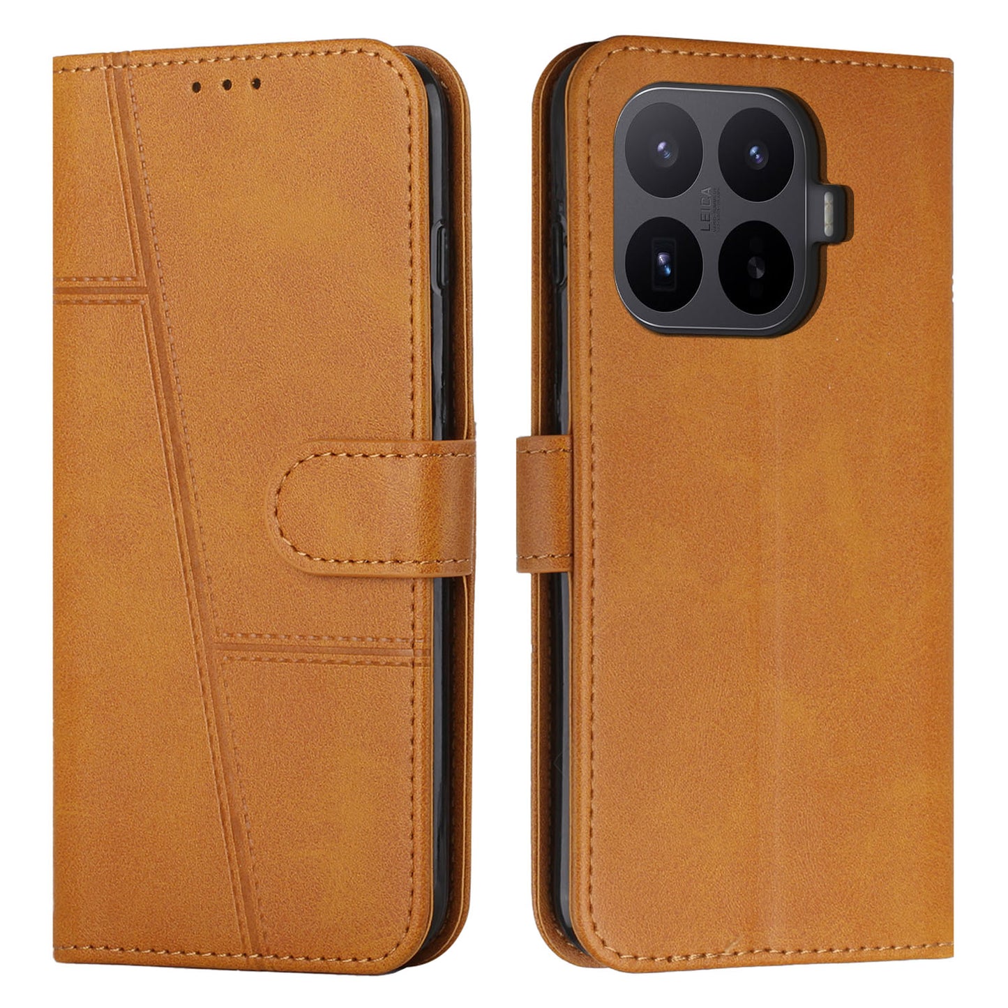 For Xiaomi 17T Leather Phone Case  Foldable Stand Wallet Flip Cover with Strap