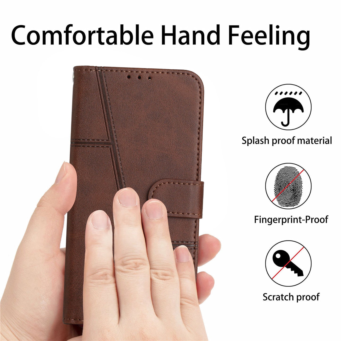 For Xiaomi 17T Pro Leather Phone Case  Foldable Stand Wallet Flip Cover with Strap
