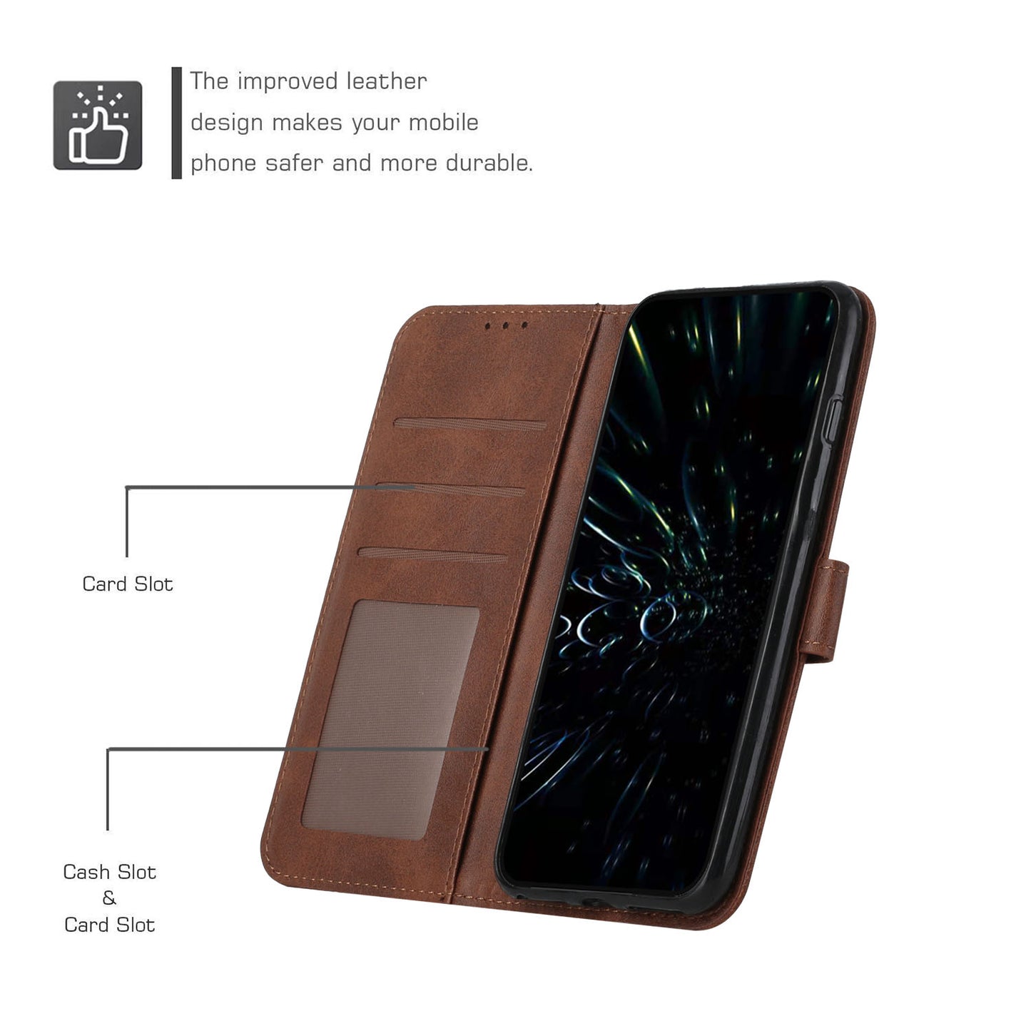 For Xiaomi 17T Pro Leather Phone Case  Foldable Stand Wallet Flip Cover with Strap