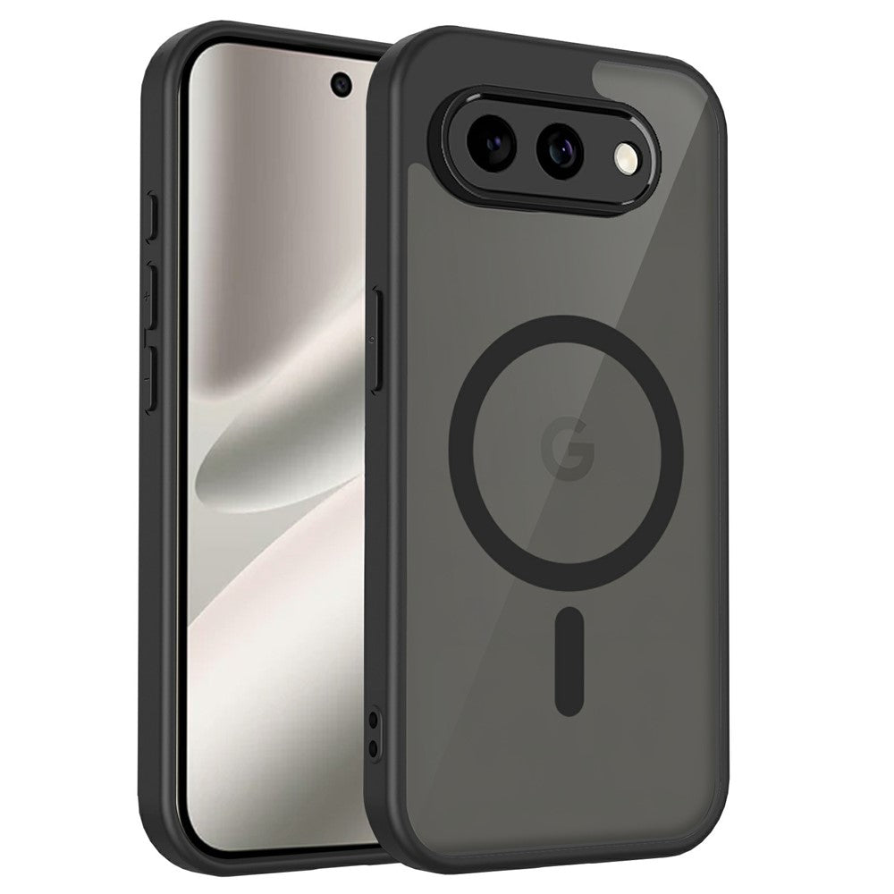For Google Pixel 10a Magnetic Case Skin Touch Matte PC + TPU Anti-Drop Phone Cover
