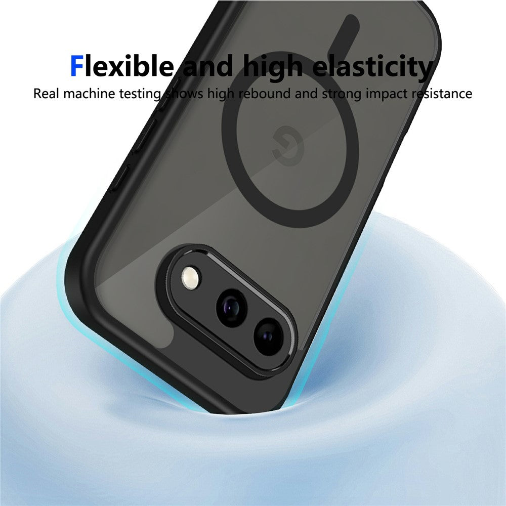 For Google Pixel 10a Magnetic Case Skin Touch Matte PC + TPU Anti-Drop Phone Cover