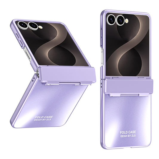 Galaxy Z Flip8 – Handyhülle aus Kunststoff und gehärtetem Glas, mit Displayschutz