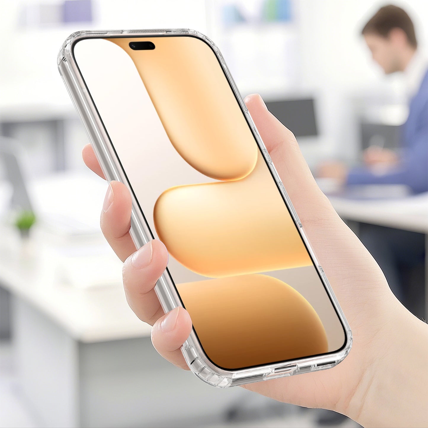 Honor 500 Smart 5G / Honor X80i 5G / Honor 600 Lite 5G Transparente Handyhülle – Magnetisch, aus TPU- & Acryl-Rückseite