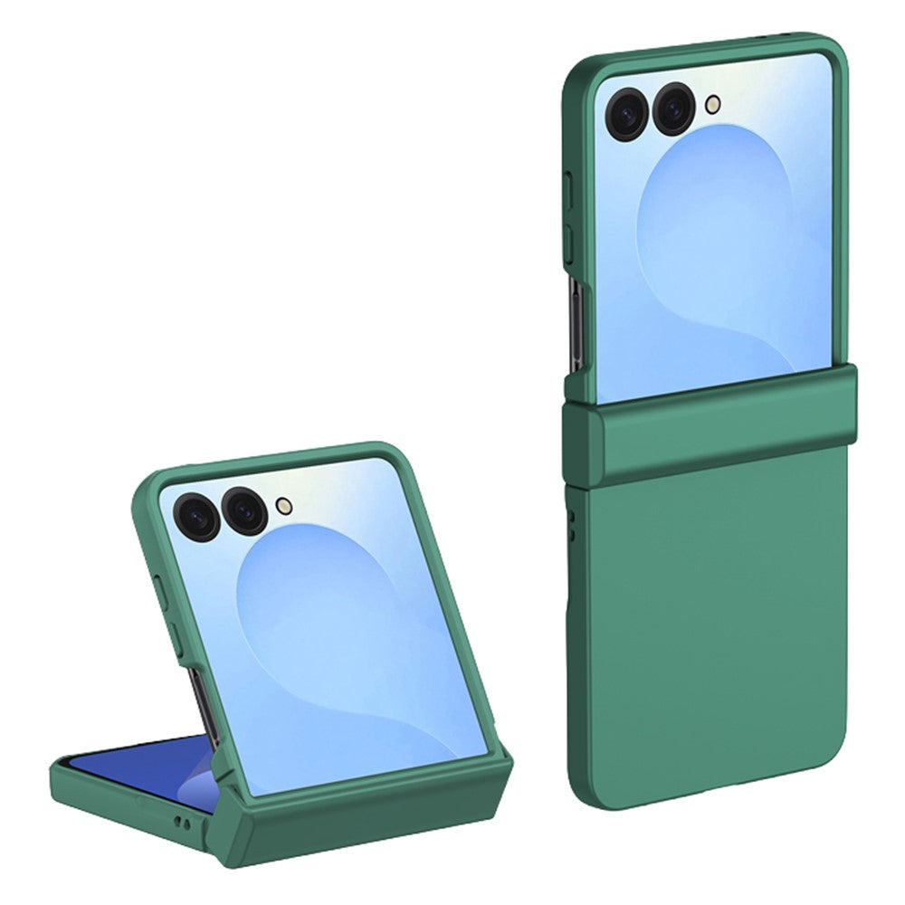 For Samsung Galaxy Z Flip8 Case Hinge Protection Skin-Touch PC Phone Cover