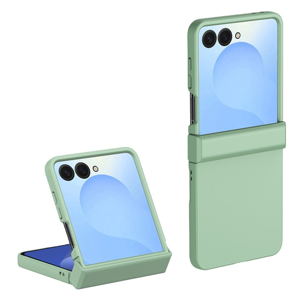 For Samsung Galaxy Z Flip8 Case Hinge Protection Skin-Touch PC Phone Cover