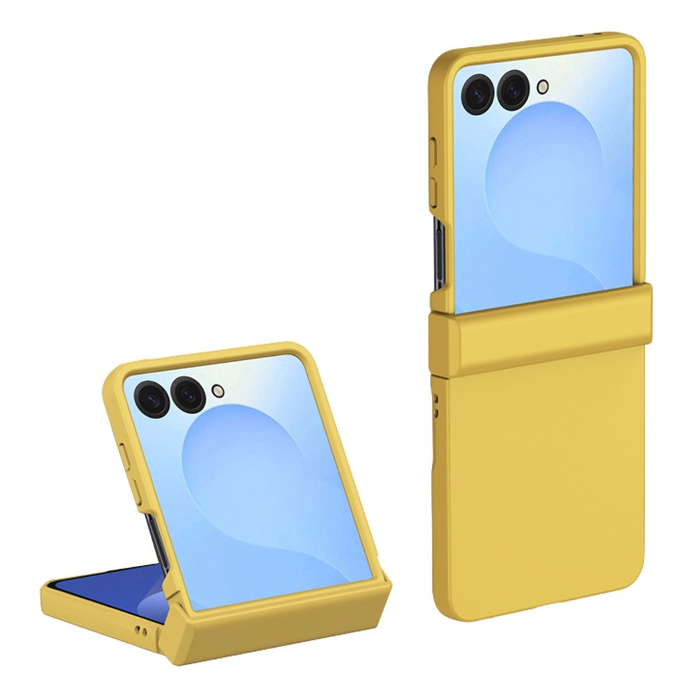 For Samsung Galaxy Z Flip8 Case Hinge Protection Skin-Touch PC Phone Cover