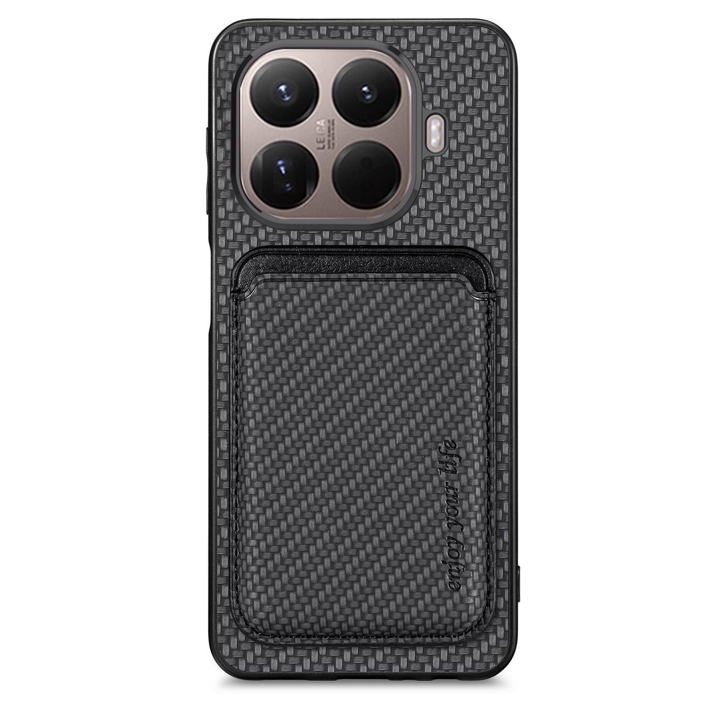 For Xiaomi 17T Pro Case Magnetic Detachable Card Holder Phone Back Cover