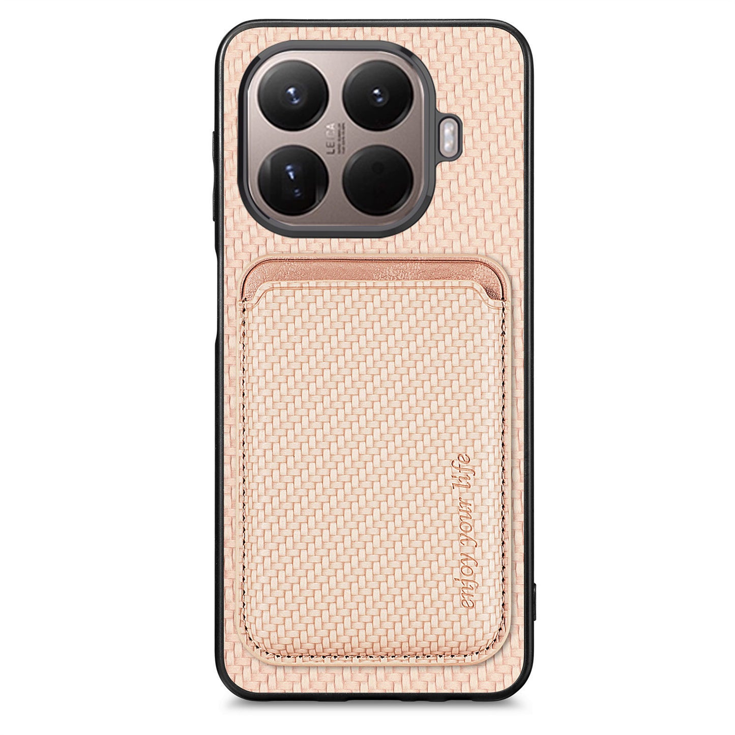 For Xiaomi 17T Case Magnetic Detachable Card Holder Phone Back Cover