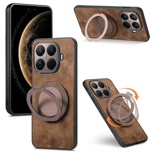 Xiaomi 17T – Magnetische Handyhülle aus Kunststoff, PU-Leder und TPU, mit Ständer