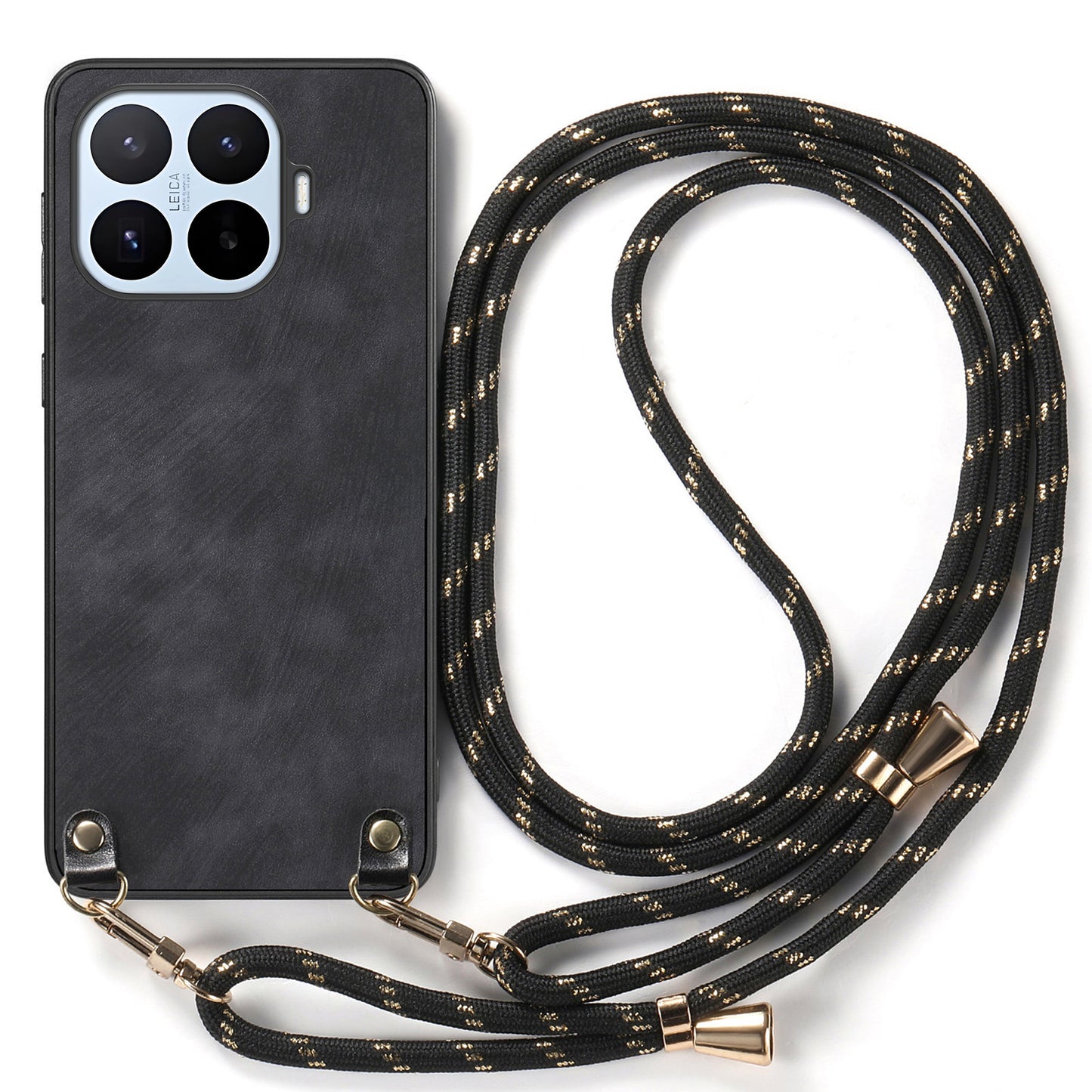 Xiaomi 17T Pro – Handyhülle aus Kunststoff, PU-Leder und TPU, mit verstellbarem Trageriemen