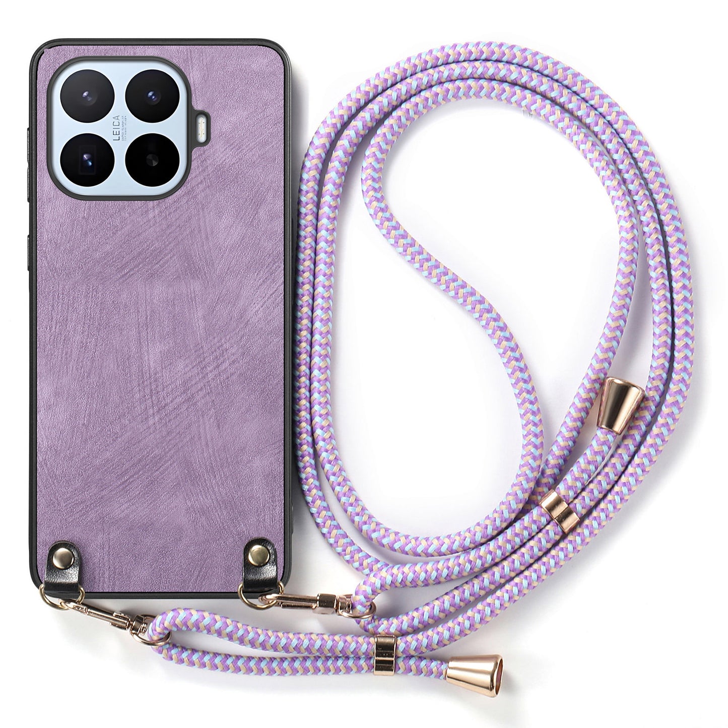Xiaomi 17T Pro – Handyhülle aus Kunststoff, PU-Leder und TPU, mit verstellbarem Trageriemen