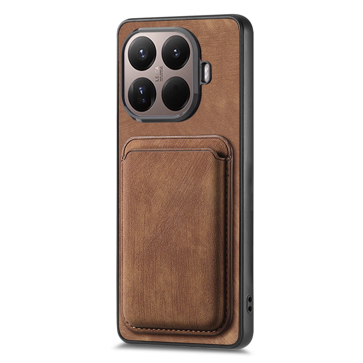 Xiaomi 17T Pro – Handyhülle aus PU-Leder und TPU, mit abnehmbarem Kartenfach