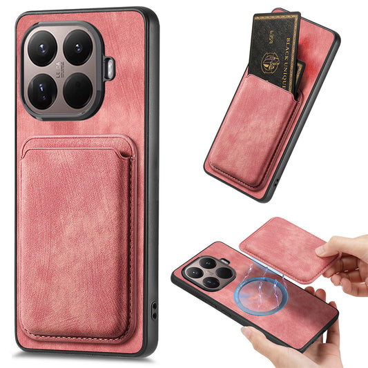 Xiaomi 17T – Handyhülle aus PU-Leder und TPU, mit abnehmbarem Kartenfach