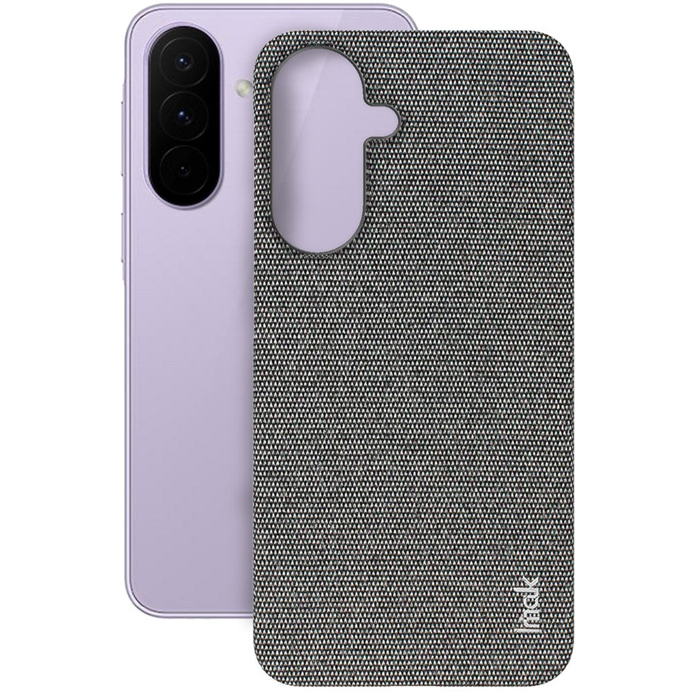 IMAK Ruiyi Series for Samsung Galaxy A27 Case Fabric Texture Leather + PC Phone Back Cover