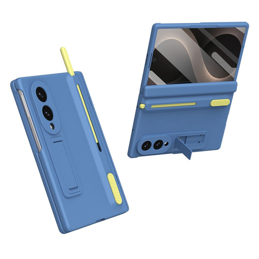 Galaxy Z Fold8 – Handyhülle aus Kunststoff und gehärtetem Glas, mit Ständer, mit Scharnierschutz, mit Displayschutz, mit Stifthalter