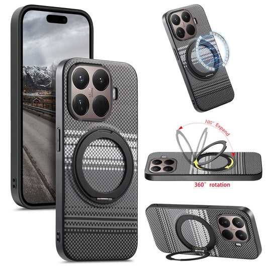Xiaomi 17T Pro – Magnetische Handyhülle aus PU-Leder und TPU, mit Ständer