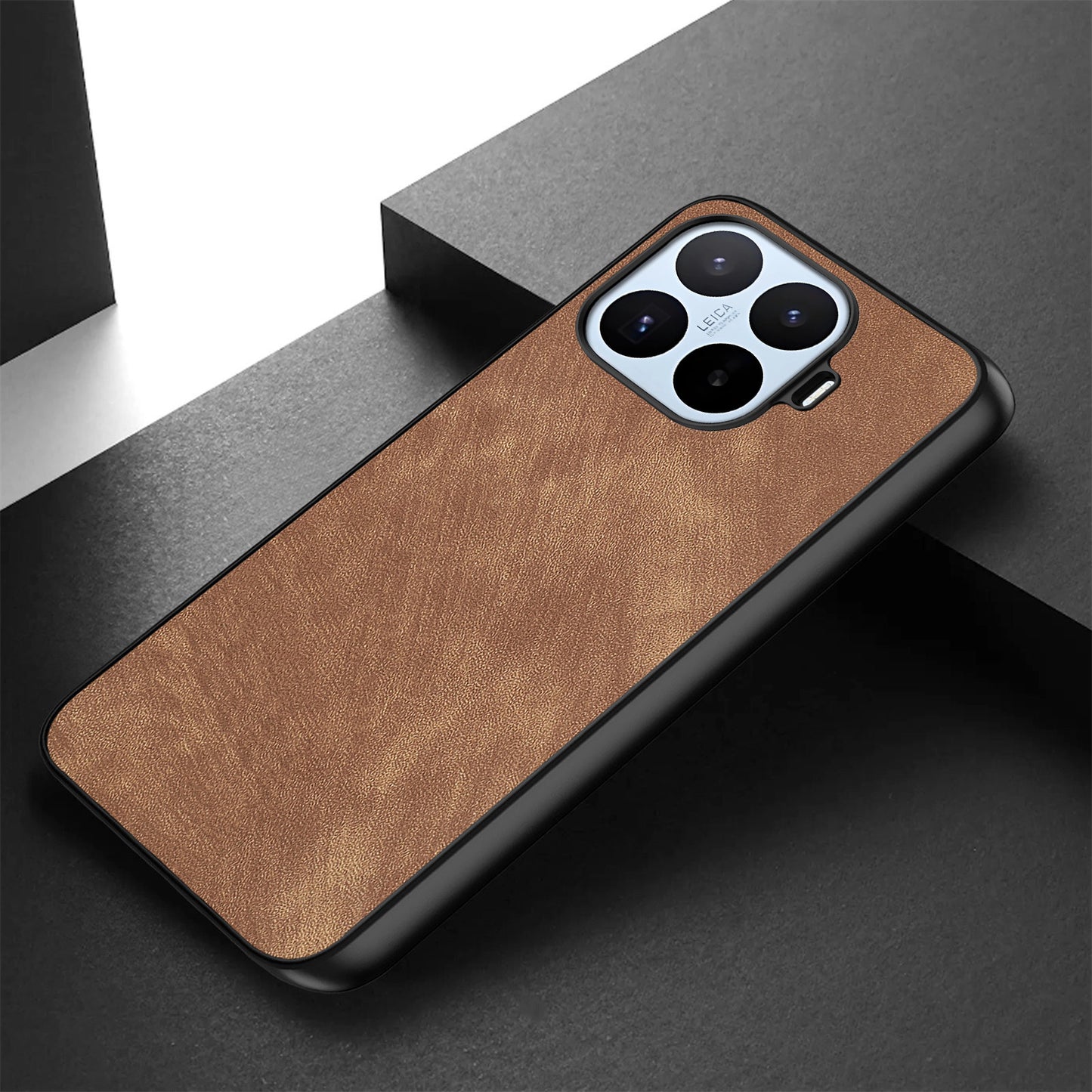 Xiaomi 17T – Handyhülle aus PU-Leder und TPU, stoßfest
