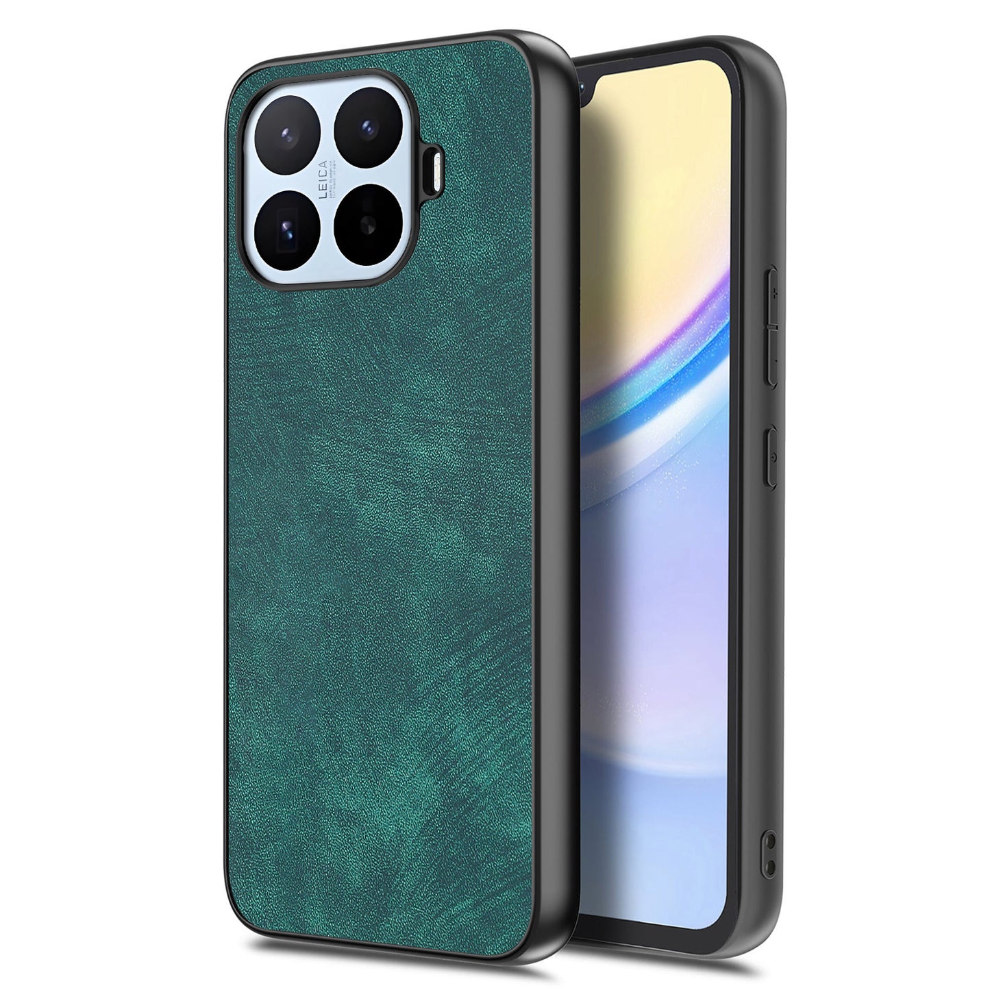 Xiaomi 17T – Handyhülle aus PU-Leder und TPU, stoßfest