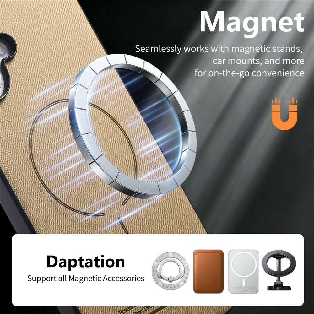 Xiaomi 17T Pro – Magnetische Handyhülle aus PU-Leder, PC und TPU, mit Ständer, mit abnehmbarem Kartenfach