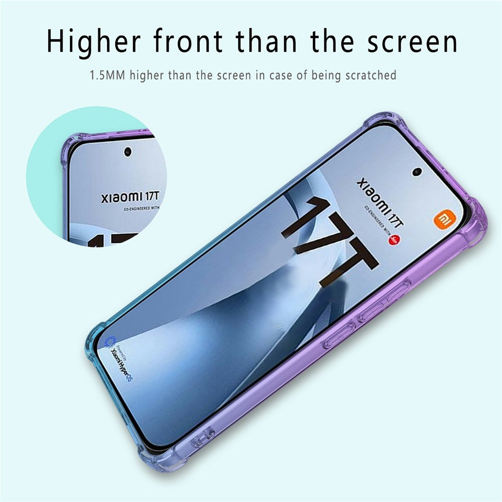 Xiaomi 17T – Handyhülle aus TPU, stoßfest