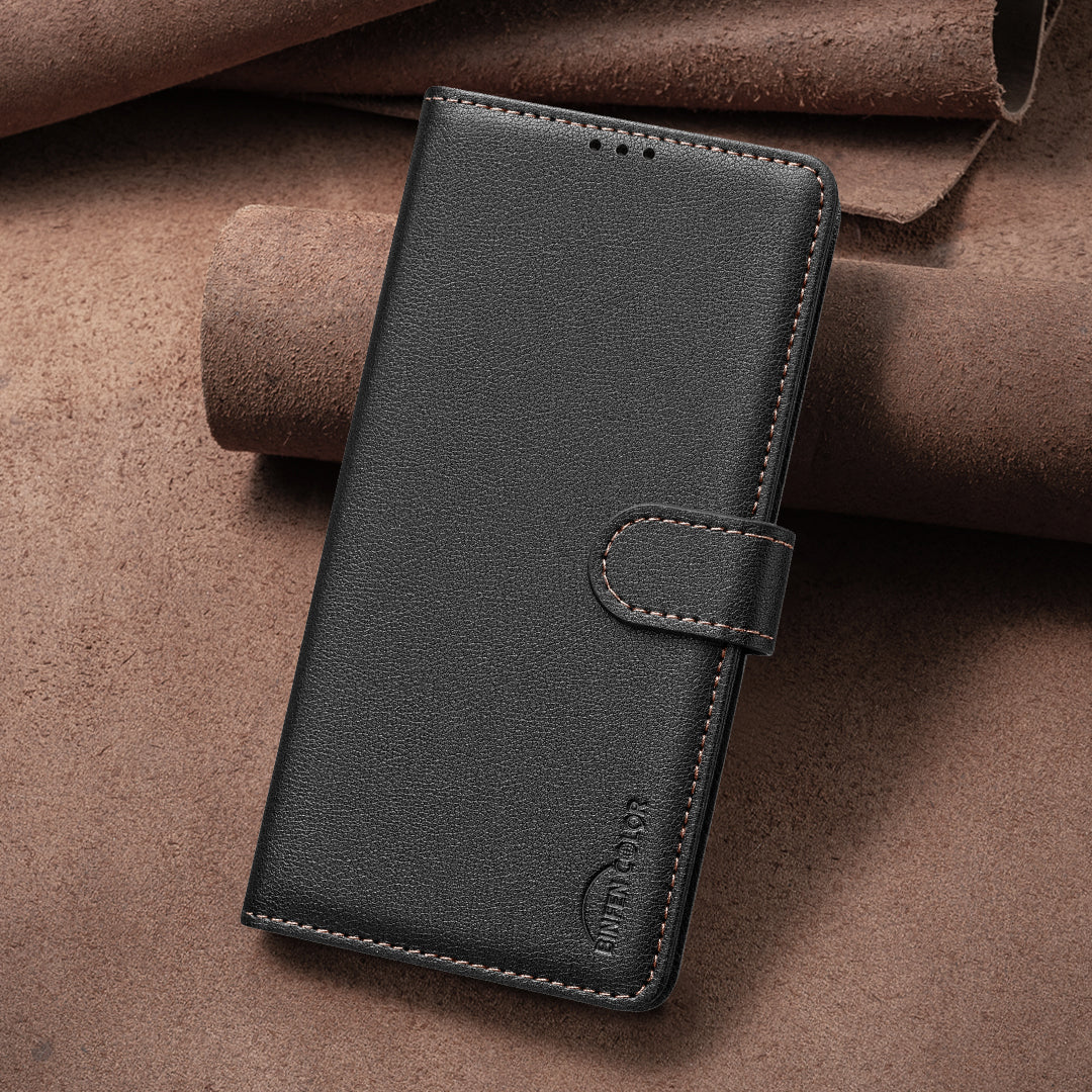BINFEN COLOR for Google Pixel 11 Pro XL BF32 Leather Case Wallet RFID Blocking Phone Cover