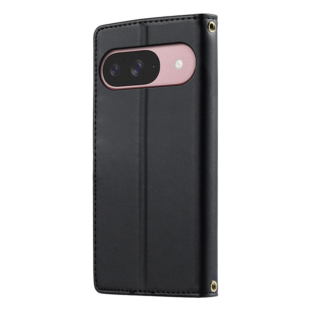For Google Pixel 11 / Pixel 11 Pro Case Embossed Totem Leather Flip Wallet Phone Cover with Wrist Strap